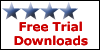 4 Stars on FreeTrialDownloads.com